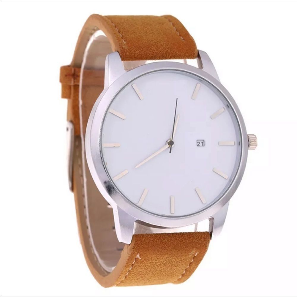 NWT Men's / Unisex Fashion Sport Stainless Steel Case Watch Accessory
